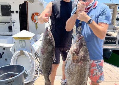 Key West Charter Fishing - 2 Big Grouper