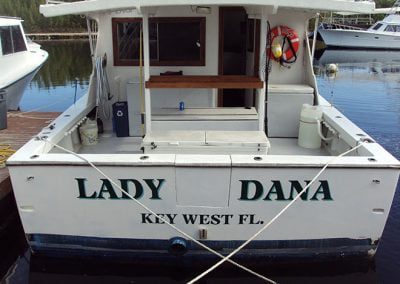 Lady Dana - Aft Deck